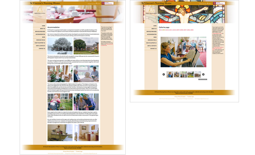 St Vincent’s Nursing Home website